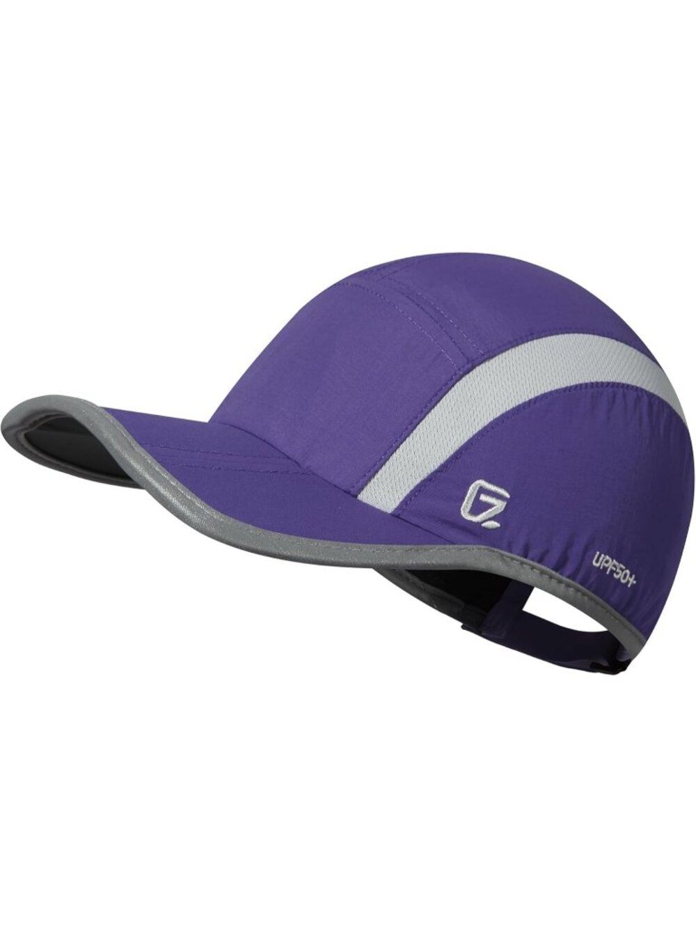 〽️Women Purple Reflective Folding Hat Design UPF 50+ Sun Protection Sport Hats